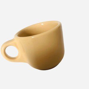 Vintage Beige Buffalo China Restaurant Ware Coffee Mug Cup Retro